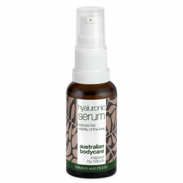 Hyaluronsyre Serum 2% - Intens fugt med B5-vitamin â Hyaluronsyre Serum 2% giver dyb fugt, reducerer fine linjer og efterlader huden glat og smidig. Perfekt til alle hudtyper. - 1 stk.